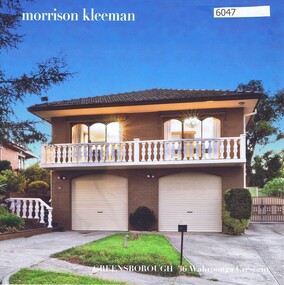 Advertising Leaflet, 36 Wahroonga Crescent Greensborough, 08/05/2018