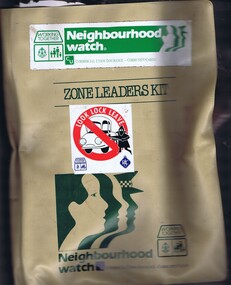 Folder, Neighbourhood Watch Zone Leaders kit, 2005-2008