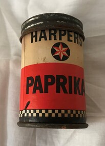 Container, Harper & Co. Ltd, Harpers Paprika, 1950s