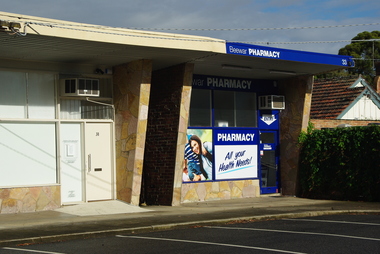 Photograph - Digital Image, Marilyn Smith, Beewar Pharmacy, Beewar Street Greensborough, 14/01/2018