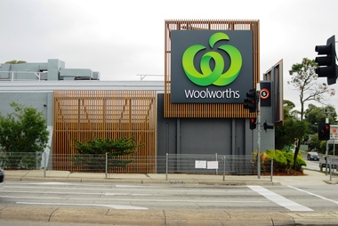 Photograph - Digital Image, Marilyn Smith, Woolworths Greensborough Sign 2018, 26/06/2018