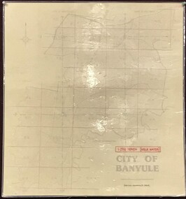Map, Banyule City Council, MMBW, 1:2500 Series. City of Banyule. Master overlay, 1994_
