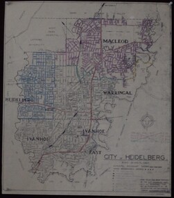 Maps, City of Heidelberg 1974, 1974c