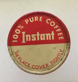 Jar, Instant Coffee Jar, 1960c