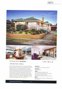Advertising Leaflet, Buckingham and Company Estate Agents, 36 Orana Drive Watsonia, 2018_08