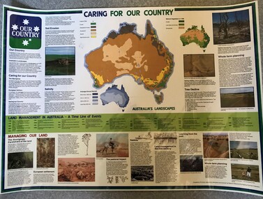 Poster, National Farmer's Federation et al, Caring for our Country, 1988c