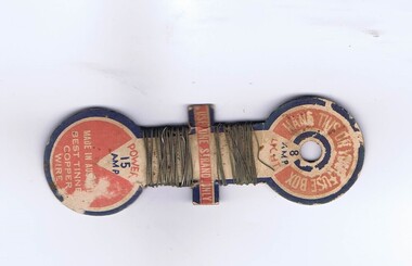 Electric Fuse, Copper Fuse Wire, 1930s