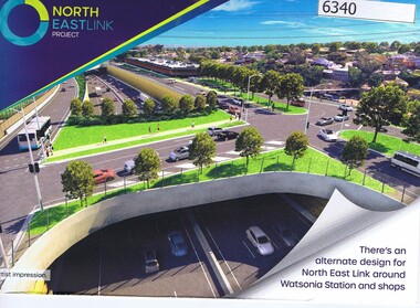 Leaflet, North East Link, 2018