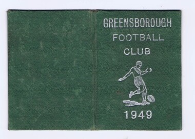 Membership Ticket - Digital Image, Greensborough Football Club, Greensborough Football Club, 1949, 1949_