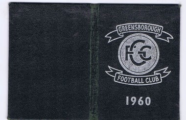 Document - Membership Ticket - Digital Image, Greensborough Football Club, Greensborough Football Club, 1960, 1960_