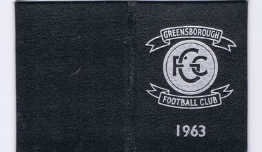 Document - Membership Ticket - Digital Image, Greensborough Football Club, Greensborough Football Club, 1963, 1963_