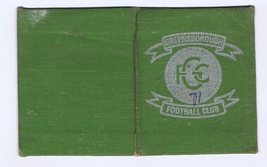 Membership Ticket - Digital Image, Greensborough Football Club, 1971, 1971_