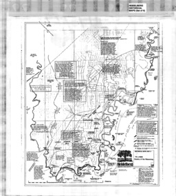 Poster - Map, Heidelberg: Historic River Landscape Assessment, Historical Maps. Map A To 1838. Country of the Wawarang, 1985c
