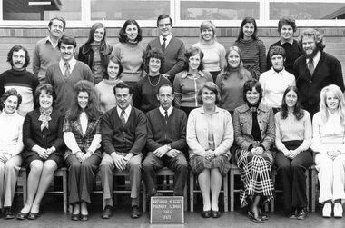 School Photograph, Watsonia Heights Primary School WH4935 1973 Staff, 1973_
