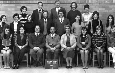 School Photograph, Watsonia Heights Primary School WH4935 1972 Staff, 1972_