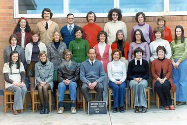 School Photograph, Watsonia Heights Primary School WH4935 1974 Staff, 1974_