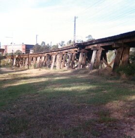Photograph, Trestle Bridge Eltham April 1979, 17/04/1979