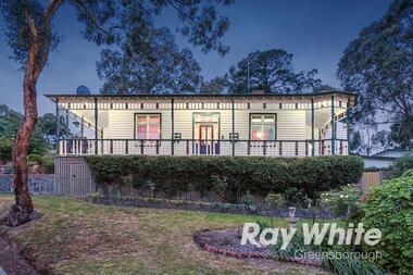 Photograph - Digital Image, Ray White Greensborough, 3 St Helena Road Greensborough [veranda and views], 2017_