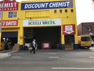 Photograph - Digital Image, Sue Ballantyne, Sculli sign, rear Main Street 2018, 31/07/2018