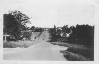 Photograph - Digital image, Nance Reardon, Looking down Grimshaw Street 1950s, 1950s