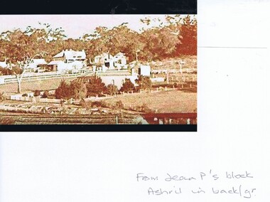 Photograph - Digital Image, Greensborough from Jean Partington's house, 1930s, 1930s