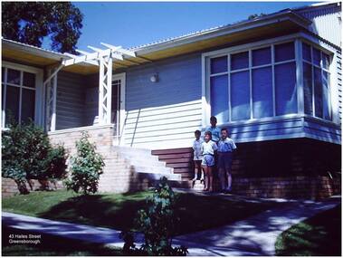 Photograph - Digital Image, Paul de Sauty, 43 Hailes Street Greensborough, 1960s, 1960s