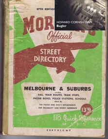 Directory, Morgan's Official Street Directory of Melbourne & Suburbs, 37th edition, 1951, 1951_