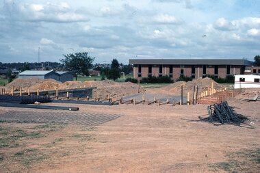 Photograph - Digital Image, Watsonia High School  Pool, Construction 1976, 12/12/1976