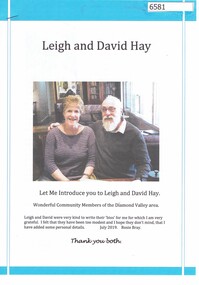 Document, Leigh and David Hay, by Rosie Bray, 2019_07