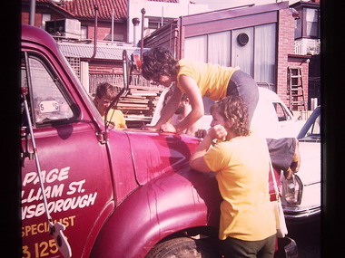 Photograph - Digital Image, Merilyn Mullavey, Rotoract Club of Greensborough c1970 [Car wash], 1970_