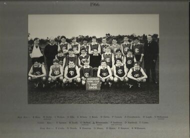 Photograph - Digital Image, Greensborough Football Club,  C-Grade 1966, 1966_