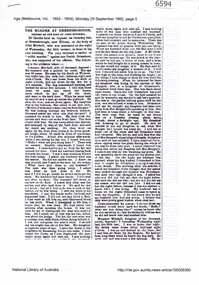 Newspaper Clipping (copy), The Murder at Greensborough: inquest on the body of John Mitchell, 29/09/1862