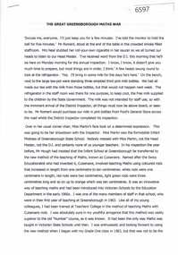 Article, The Great Greensborough maths war, by Glenis Henderson nee Schultz, 2018_