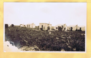 Photograph - Digital Image, Mystery mine photographs: Building staff quarters, nearing completion, 1935c