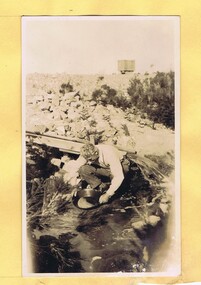 Photograph - Digital Image, Mystery mine photographs: Panning, 1935c