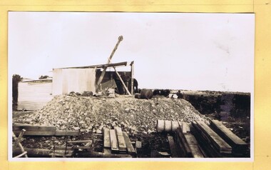 Photograph - Digital Image, Mystery mine photographs: Shaft and pulley, 1935c