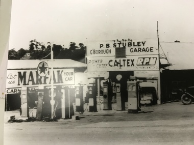 Photograph, Stubley's Garage, 1948c