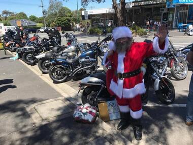 Photograph - Digital Image, Marilyn Smith, Were Street Christmas celebrations 2018. Father Christmas, 2018_12
