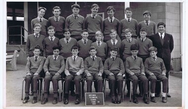 School Photograph - Digital Image, Watsonia Technical School WaTECH 1965 Form 2B, 1965_
