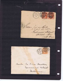 Postage Stamps, Von Mueller collection 1, 1885o