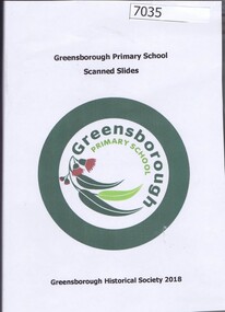 CD-ROM, Greensborough Primary School: scanned slides, 2018_