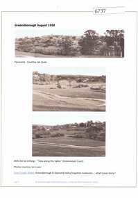 Article and Photograph, Greensborough 1958, 2016_