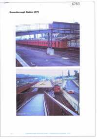 Article and Photograph, Greensborough Station 1975, 2016_