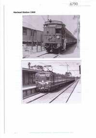 Article and Photograph, Macleod Station 1968, 2016_