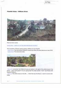 Article and Photograph, Pinehills Estate - Williams Street Greensborough, 2016_