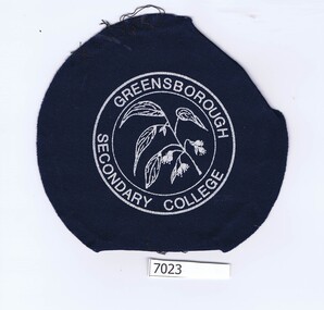 School badge, Greensborough Secondary College, 1990c