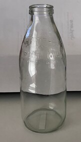 Container - Bottle, Glass milk bottle, 600 ml, 1975c
