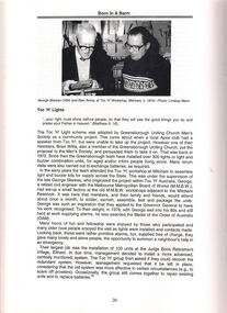 Article, Diamond Valley News, Toc H Lights, 2000_