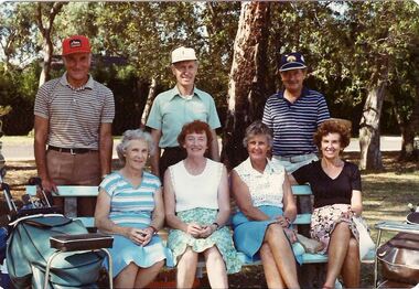 Photograph - Digital Image, Tom Vickers and friends - golf day, 1990s