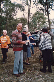 Photograph - Digital Image, Tom Vickers in bush outing, 1990s